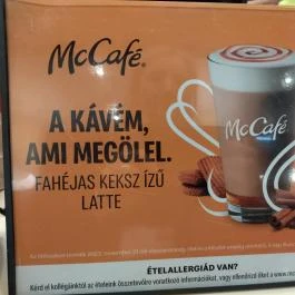 McDonald's - Boráros tér Budapest - Étlap/itallap