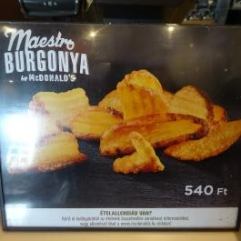 McDonald's - Pólus Center Budapest - Étlap/itallap