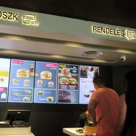 McDonald's - Vörösvári út Budapest - Étlap/itallap