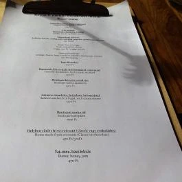 Meat Boutique Budapest - Étlap/itallap