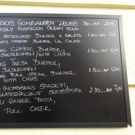 Meatology Budapest - Étlap/itallap