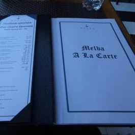 Melba Panoráma Étterem Budapest - Étlap/itallap