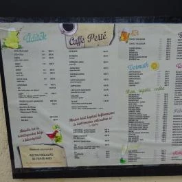 Menta Café & Lounge, Székesfehérvár - Étlap/itallap