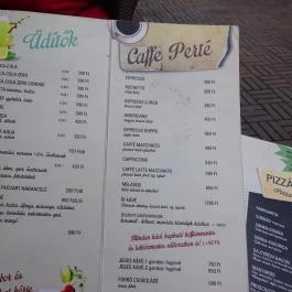 Menta Café & Lounge, Székesfehérvár - Étlap/itallap