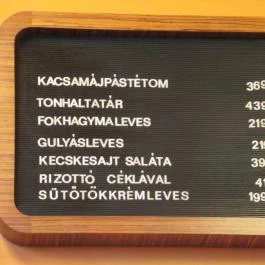 Menza Étterem & Kávézó, Budapest - Egyéb