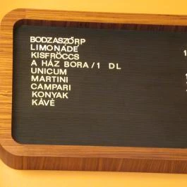 Menza Étterem & Kávézó, Budapest - Egyéb