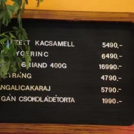 Menza Étterem & Kávézó, Budapest - Egyéb