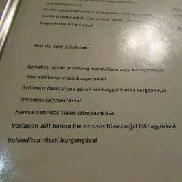 Merlot Látványpince Szendrőlád - Étlap/itallap