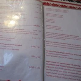 Pipa Étterem a Mesterek Konyhája Budapest - Étlap/itallap