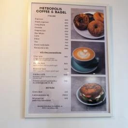 Metropolis Coffee & Bagel, Budapest - Étlap/itallap