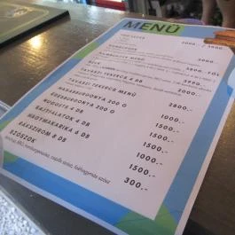 Miamor Budapest - Étlap/itallap