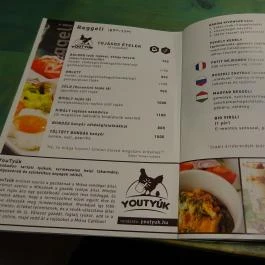 Miksa Cafe, Budapest - Étlap/itallap