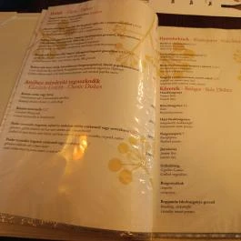 Mimó Étterem és Pizzéria, Pilisszentiván - Étlap/itallap