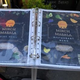 Mirch Masala Indian Restaurant & Bar Budapest - Étlap/itallap