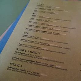 Mitzi. - Kortárs Kávéház & Bár Budapest - Étlap/itallap