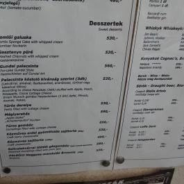 Mix-R Pizza - Zugló Budapest - Étlap/itallap