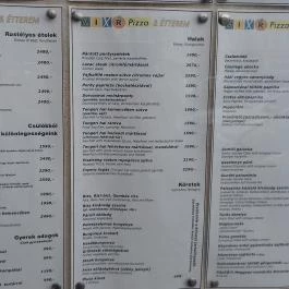 Mix-R Pizza - Zugló Budapest - Étlap/itallap