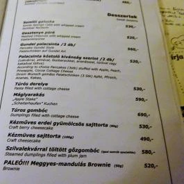 Mix-R Pizza - Zugló Budapest - Étlap/itallap