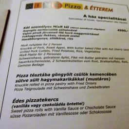 Mix-R Pizza - Zugló Budapest - Étlap/itallap