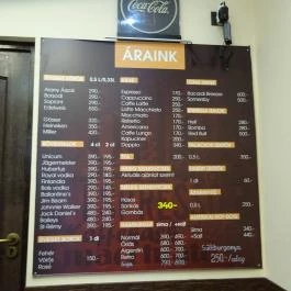 MM Cafe+Burger Budapest - Étlap/itallap