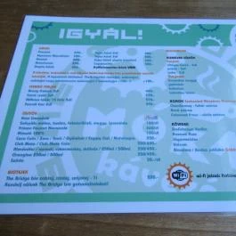 Móka Kávézó Budapest - Étlap/itallap