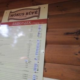 Mókus Csárda Békéscsaba - Étlap/itallap