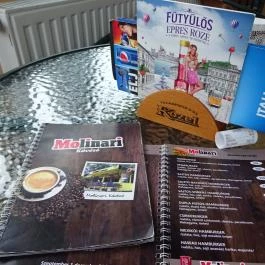 Molinari Kávézó Szilvásvárad - Étlap/itallap