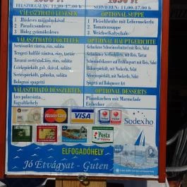 Móló Étterem Balatonlelle - Étlap/itallap