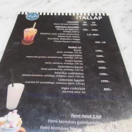 Mon Crémi - Lurdy Ház Budapest - Étlap/itallap