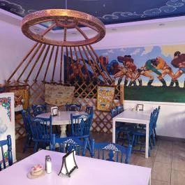 Mongol Jurta Budapest - Belső