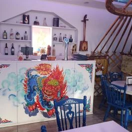 Mongol Jurta Budapest - Belső