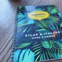 Monkey Bistro Budapest - Étlap/itallap