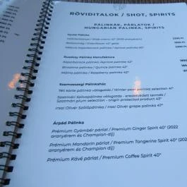 Monkey Bistro Budapest - Étlap/itallap