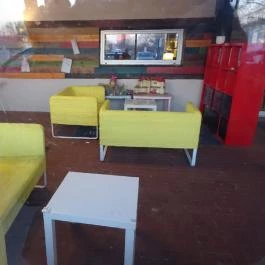 Montázs Art Café Budapest - Belső