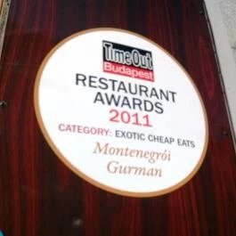 Montenegroi Gurman Bistro - Rákóczi út Budapest - Egyéb