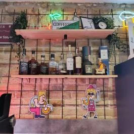 Monyo bár, Szeged - Belső