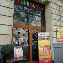 Morrison's 2, Budapest - Étlap/itallap