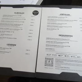 Moszkva tér Bisztró Budapest - Étlap/itallap