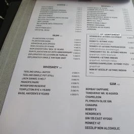 Moszkva tér Bisztró Budapest - Étlap/itallap