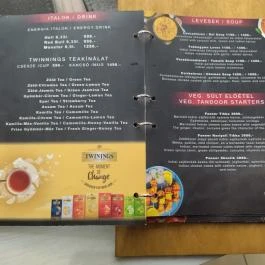 Mr. Singh Indiai Étterem Budapest - Étlap/itallap