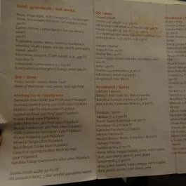 Murok Café Budapest - Étlap/itallap