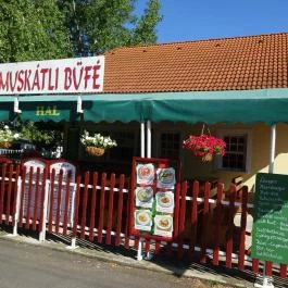 Muskátli Büfé Balatonberény - Külső kép