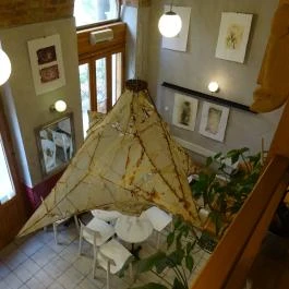 Műterem Kávézó Budapest - Belső