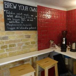 Műterem Kávézó Budapest - Belső