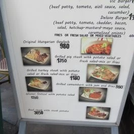 Múzeum Café & Bistro Budapest - Étlap/itallap