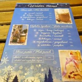 Broadcafe, Budapest - Étlap/itallap