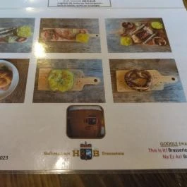 Na, ez az! - Bajor Sör Shop - Bazilika Budapest - Étlap/itallap