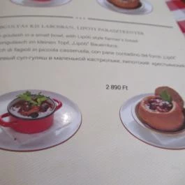 Nagy Fatál Konyhája Budapest - Étlap/itallap