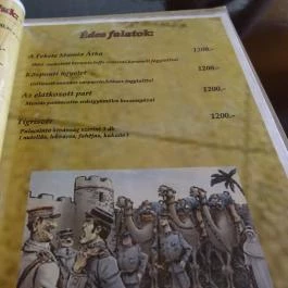 Nagy Levin Étterem Budapest - Étlap/itallap