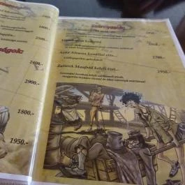 Nagy Levin Étterem Budapest - Étlap/itallap